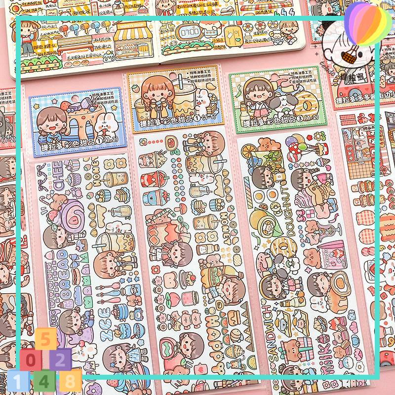 

⚡ VC-Alat tulis ⚡ Anak Anak Stiker Custom Kertas Cetak Sticker Premium Sticker Box Aesthetic Waterproof Sticker Bagus Stiker Stiker Kartun