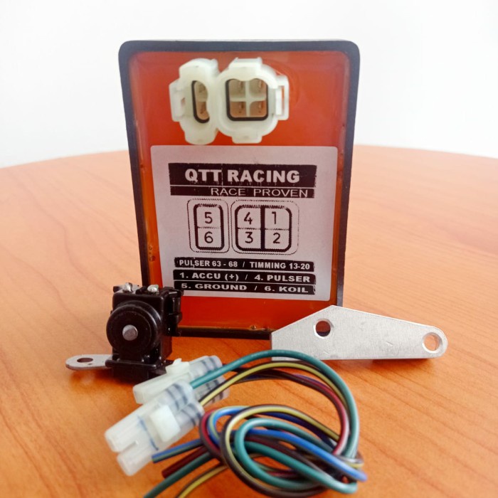 READY CDI Ninja ZX Thailand QTT Racing E7 Novadash Orange