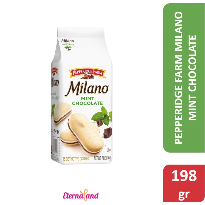 

Pepperidge Farm Milano Cookies - biskuit impor usa edisi milano - Mint Chocolate