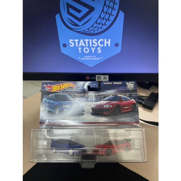 Hot Wheels 2 Pack Mitsubishi Lancer Evo VI Eclipse Twin Pack Hotwheels