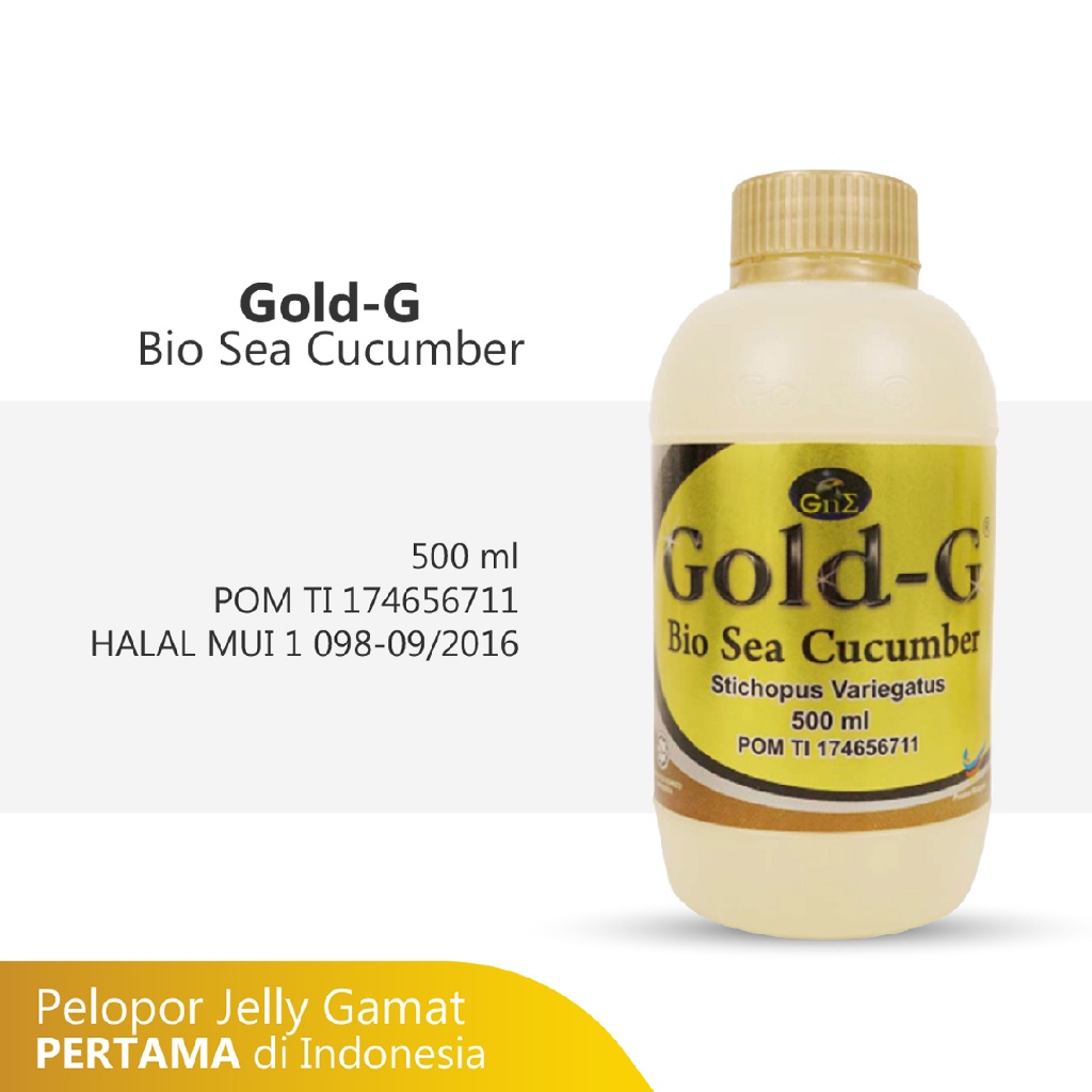 

Gold G - Jelly Gamat Gold-G Bio Sea Cucumber 500 ml
