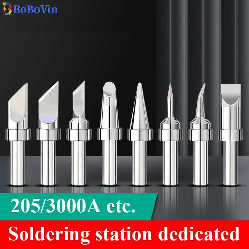 

Bobovin Set Mata Solder Tool Iron Tip 500 Series 8 PCS for 205/205H - 8005