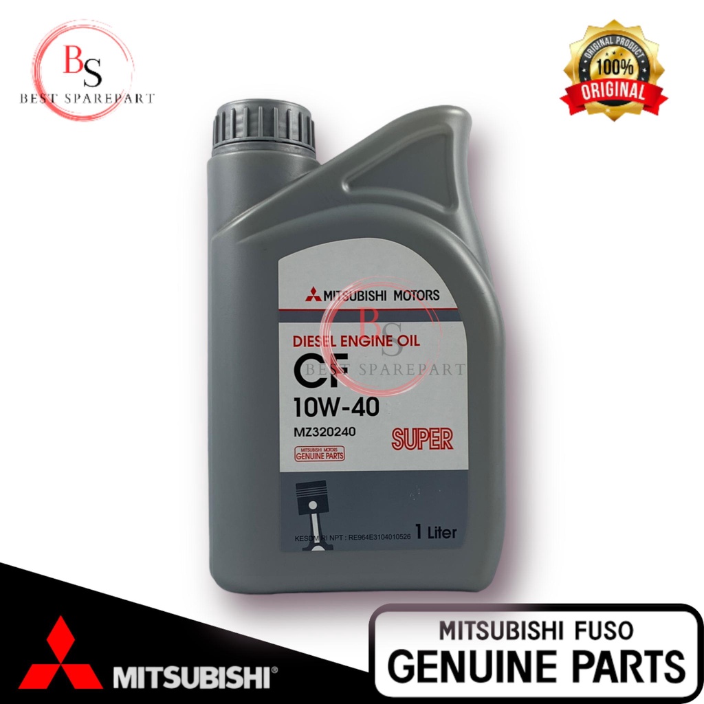 Oli Diesel Mitsubishi CF 10W40.Mitsubishi Genuine MZ320240