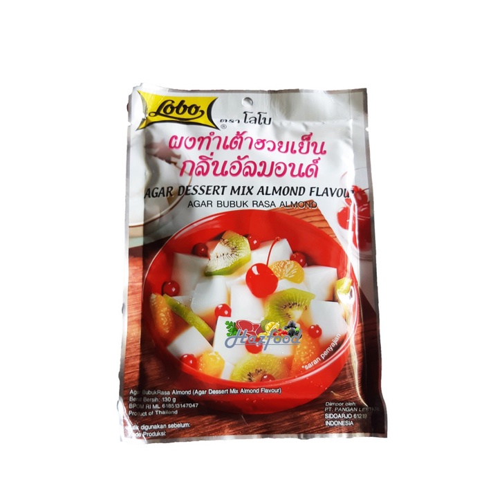 

Lobo Agar Dessert Mix Pudding Susu Almond 130gr | Pudding Almond