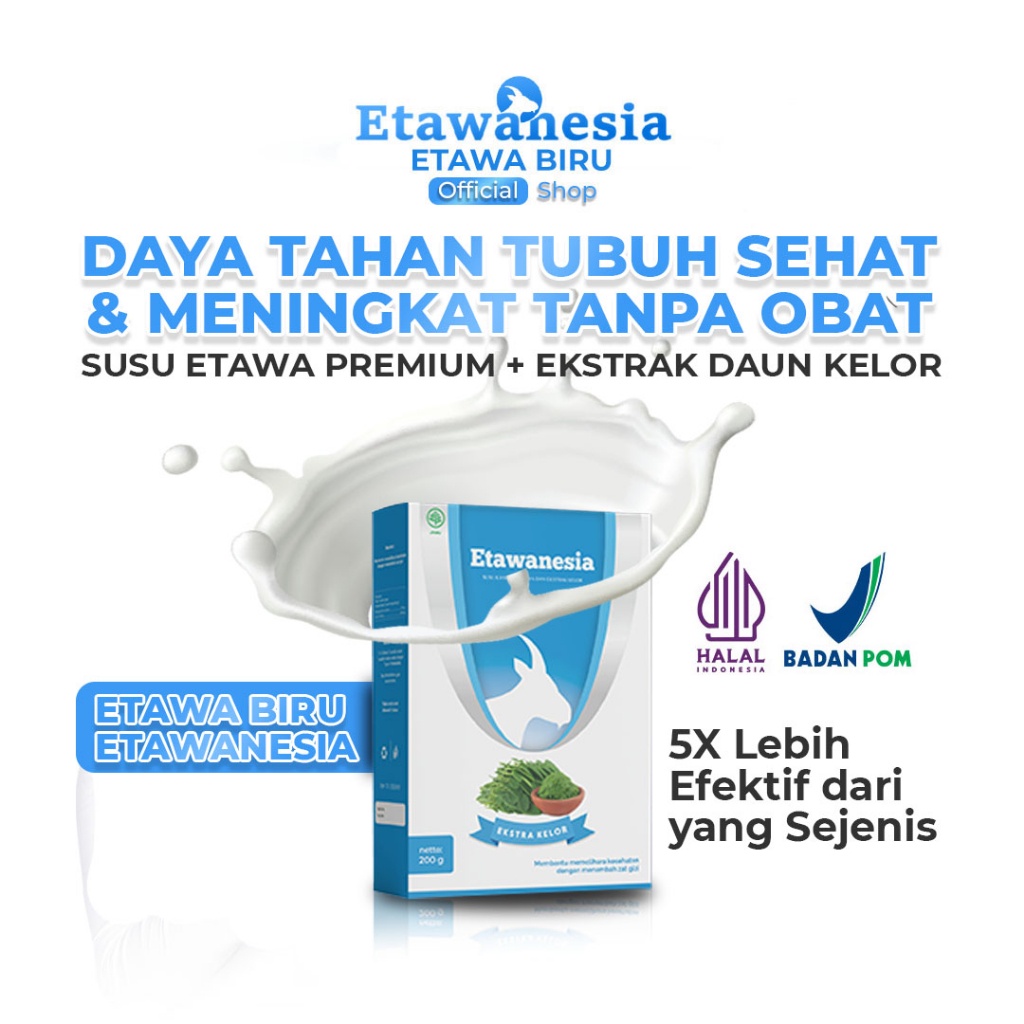 

Susu Etawa Platinum Etawanesia Etawa Biru Ekstrak Atasi Sesak Nafas Paru - Paru Batuk Menahun Nyeri Sendi Nyeri Otot Program Pemulihan