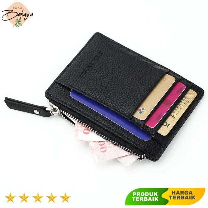 

Dompet Kartu Bahan Kulit ID Card Holder Slim Design