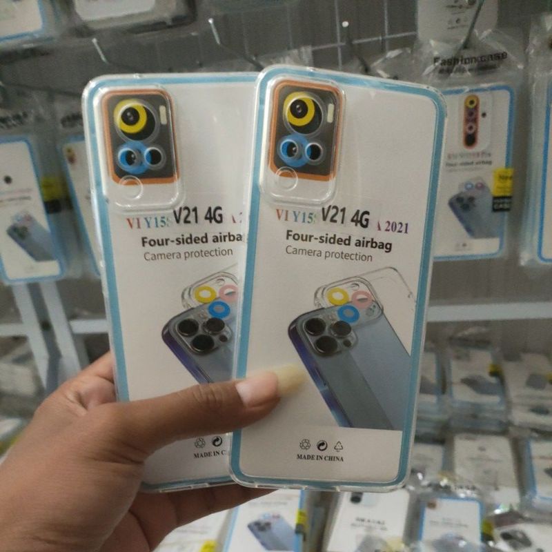 Softcase Bening VIVO V21 4G Case Clear Transparan