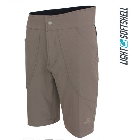 Celana Pendek Outdoor Pria Consina Quickdry Damavand - Cokelat