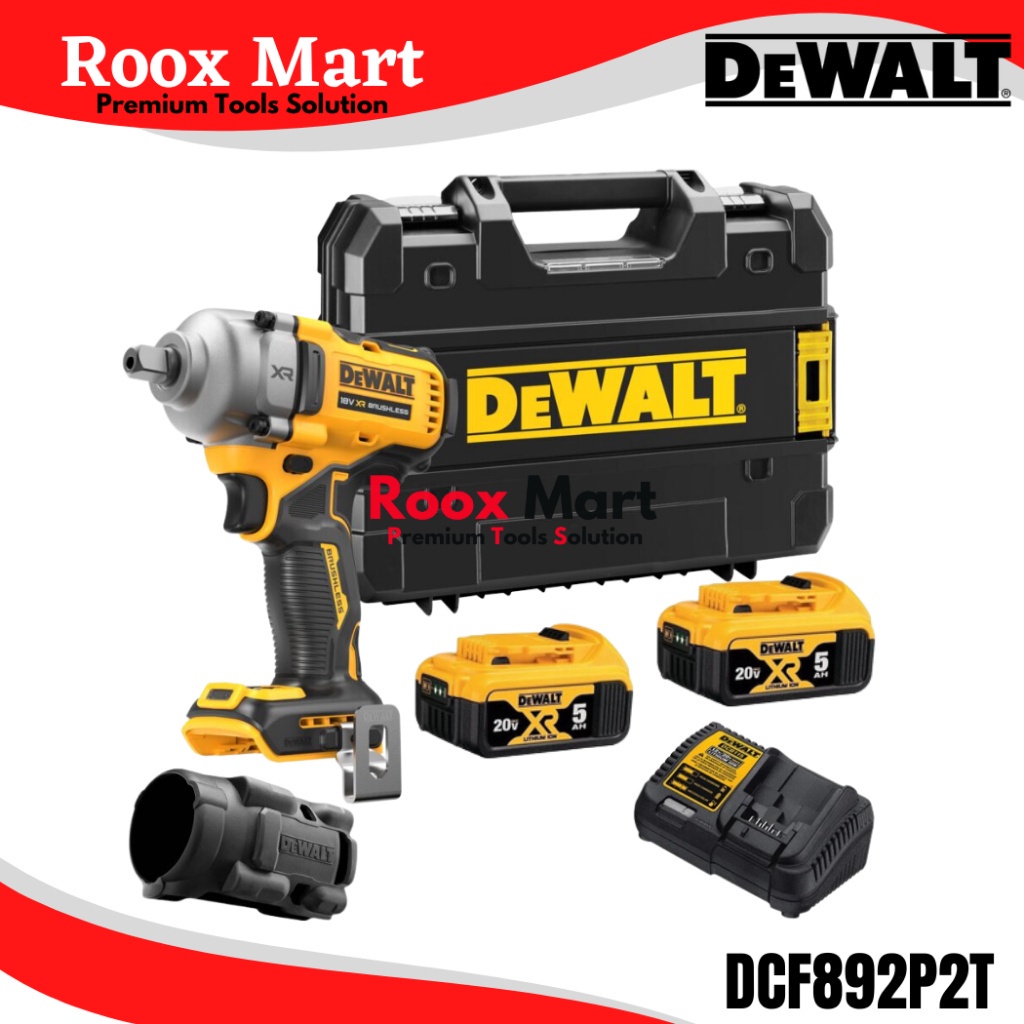 Brushless Impact Wrench Dewalt DCF892P2T DCF892 DCF 892