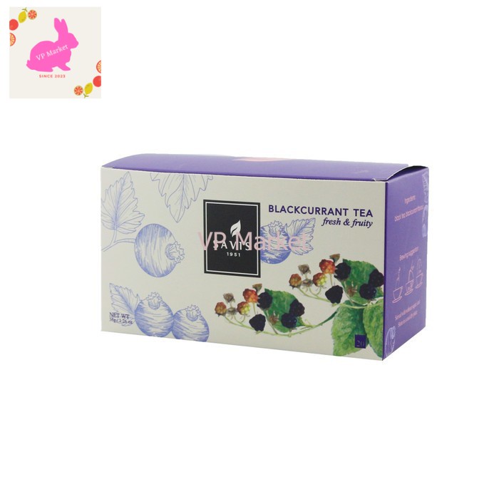 

Savis - Blackcurrant Tea 20 Teabag