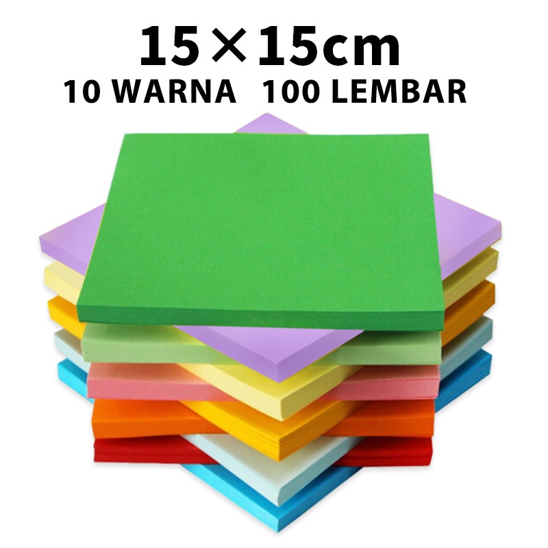 

Aneka Variasi Kertas Lipat Origami Papercraft Bolak Balik Warna Warni Perlengkapan Peralatan Sekolah School Stuff Stationery Tools