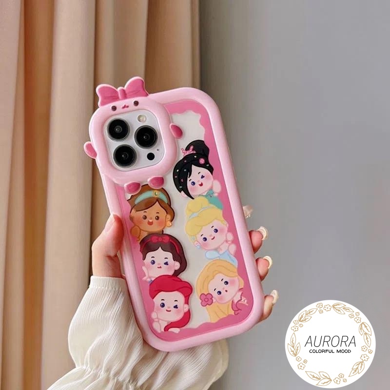 Soft Case Motif Disney 3D Untuk IPhone 13 12 11 14 Pro MAX 6 6S 7 8 Plus XR X XS MAX SE 2020 Case Pe