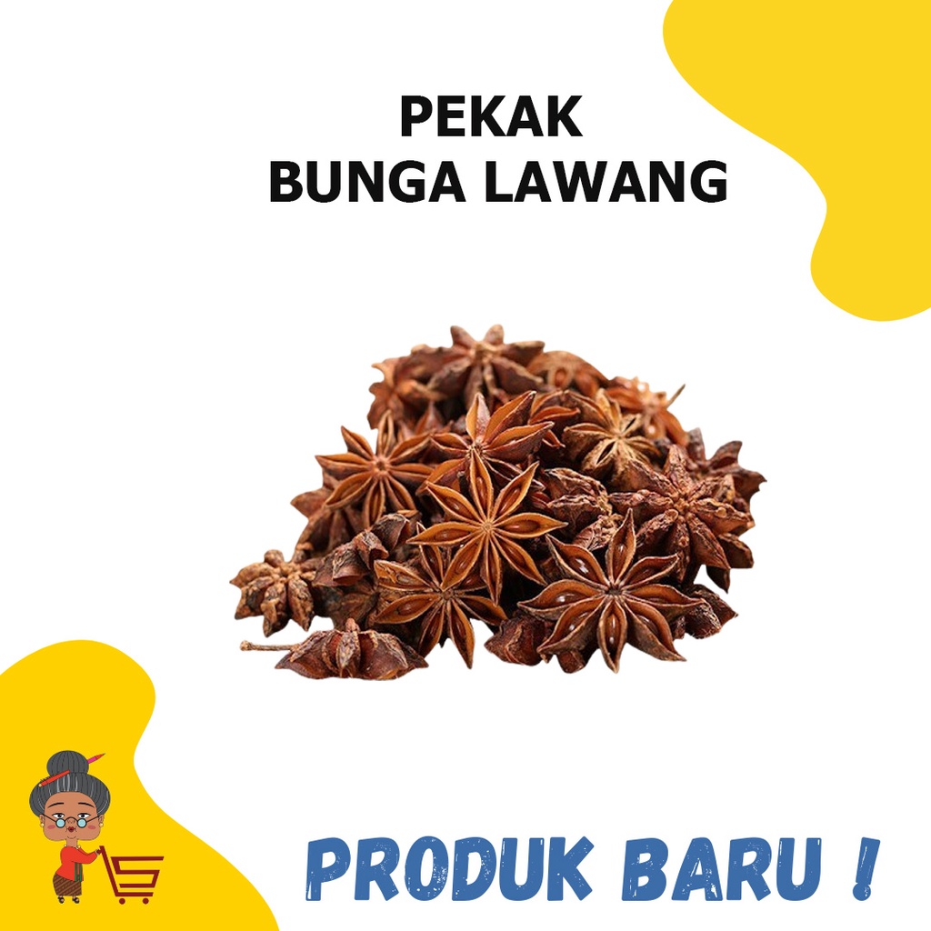 

PEKAK 100gr / PEKAK / BUNGA LAWANG / REMPAH REMPAH