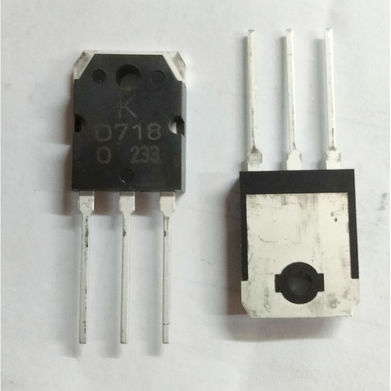 TR D718 TRANSISTOR KD718 KD 718 KUALITAS NOMER SATU