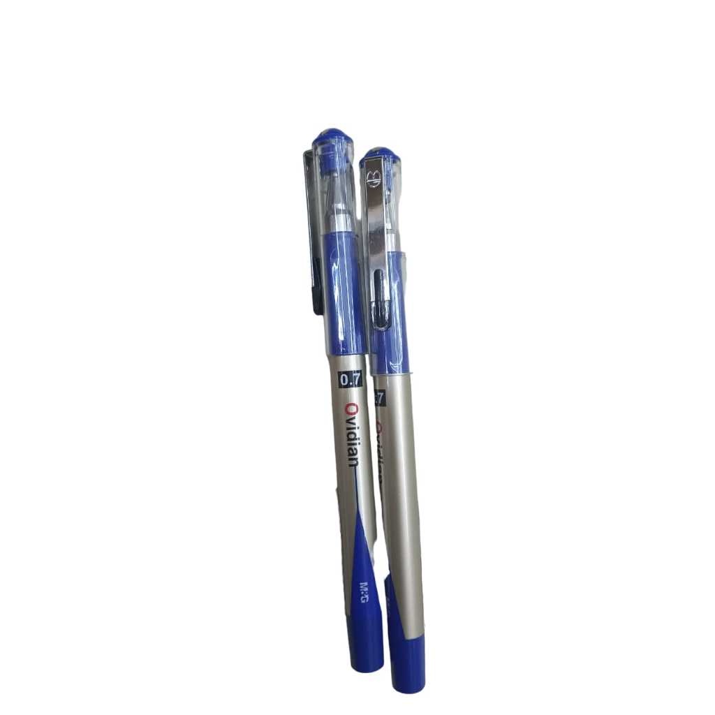 

M&G Ballpoint Gel Metal Clip AGP 11571 0.7 MM BLACK , BLUE