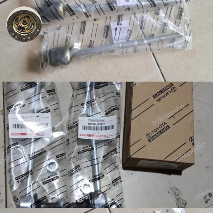 Part paket kaki avanza xenia lama 1 set stabilink long tie rod dan tie rod - xenia 2018