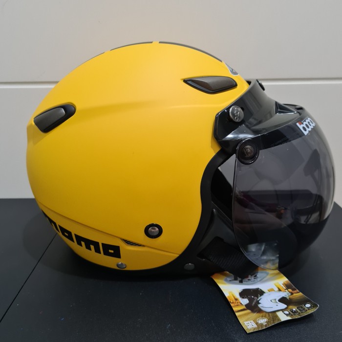 Helm JPN kawai momo kuning doff bogo ori