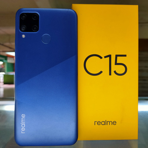 Realme C15 Ram 3/64GB | Ram 4/64GB | Ram 4/128GB Bekas Original