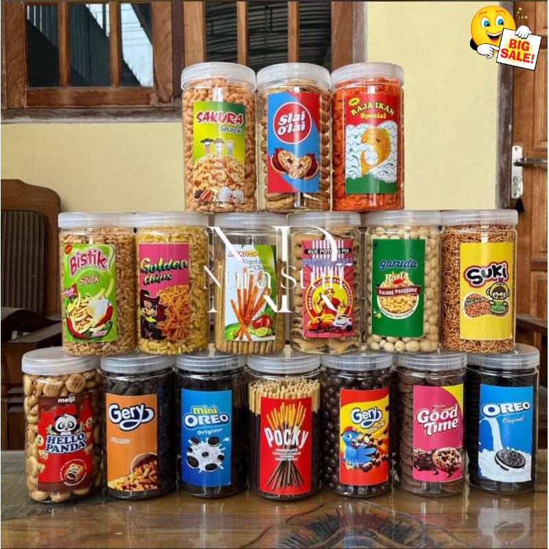 

JAJANAN LEBARAN TOPLES READY BERBAGAI VARIASI