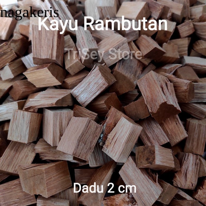 

Kayu Bakar Rambutan BBQ - Dadu 2 cm - 1kg laris