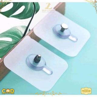 〖ZEY〗 Hook Gantungan Rak / Hook Gantungan Rak Baju Model Mur / Mur Tempel