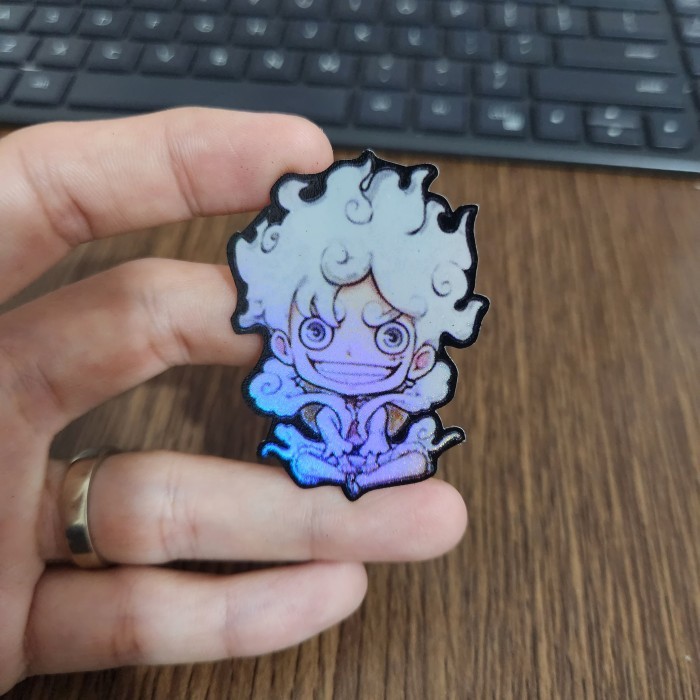 

Sticker Hologram Anime - PSH1807 - One Piece - Luffy Gear 5