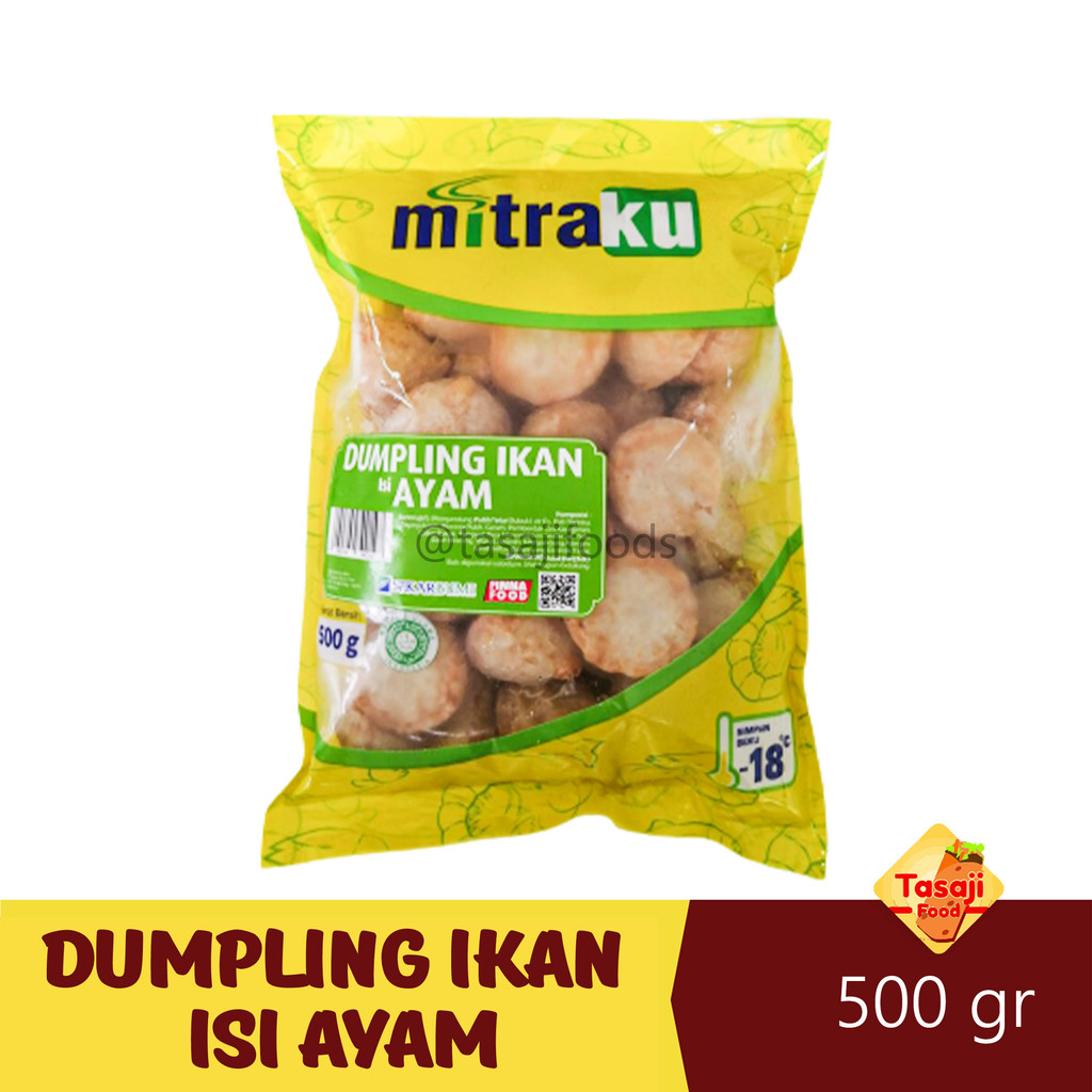 

Mitraku Dumpling Ikan Isi Ayam 500 Gram