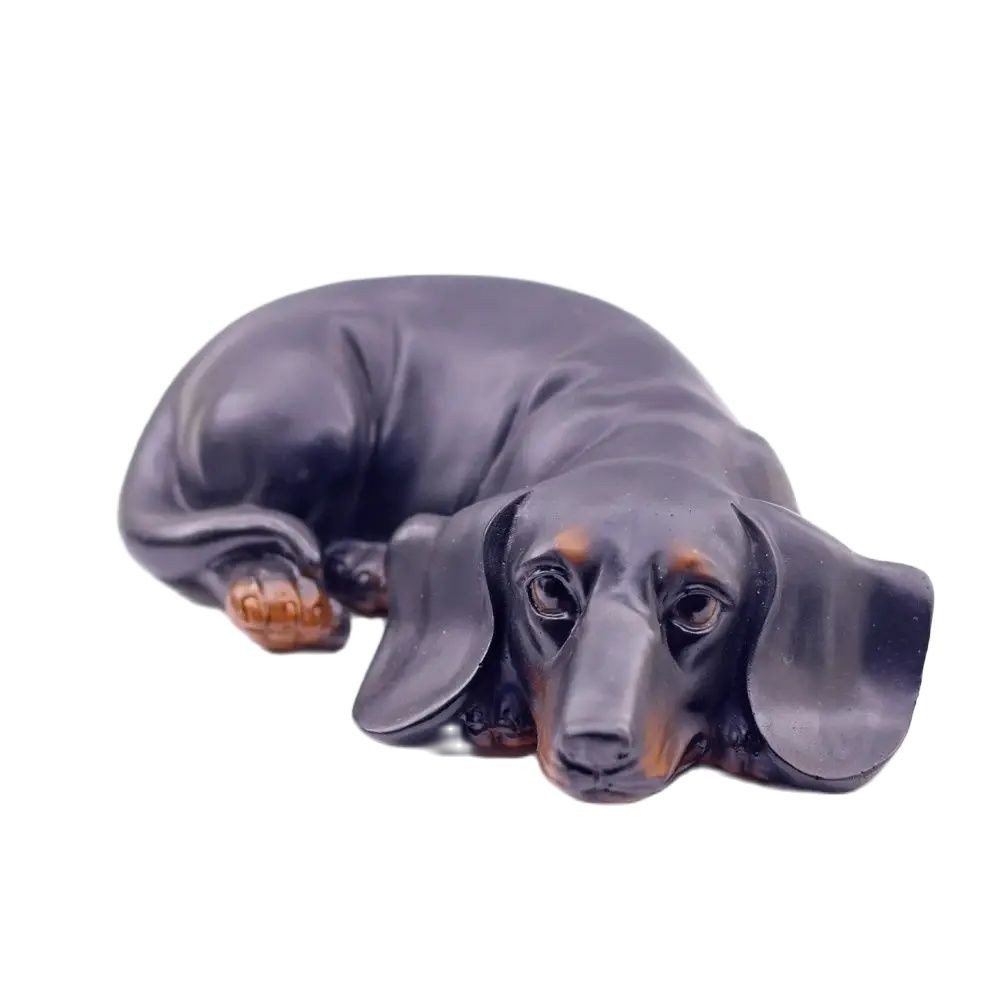 

3D Dachshund Silicone Mold Soap Candle Sugarcraft Cake Decor Chocolate Baking Mould Basset Hound Dog DIY Resin Polymer Clay