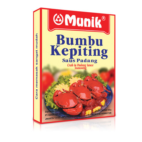 

[NEW] Bumbu Kepiting Saus Padang Munik - 180 gr