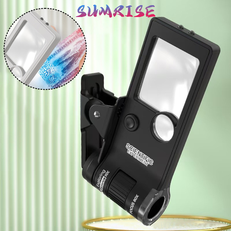 

Kaca Pembesar Lensa Optik Lampu Led Kali Ultra-Tipis Rectangular Light Portable Magnifying Glass