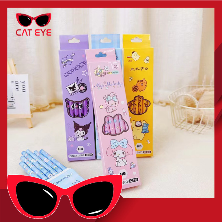 

PROMO - S6290 Pensil Motif Karakter / Pensil Box Isi 12 PCS / Alat Tulis Sekolah Karakter Lucu / Cute Pensil Belajar Isi 12 PCS