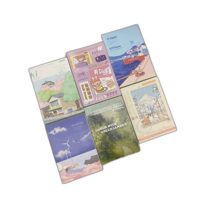 

Buku Notes Cover Mika A5 Wenzhang 33325 / Buku Catatan / Notebook