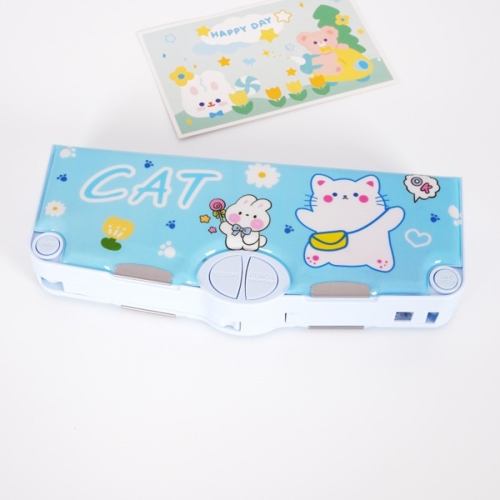 

Kotak Pensil/Tempat Pensil Alat Tulis Multifungsi Kartun Lucu Anak - Gadis