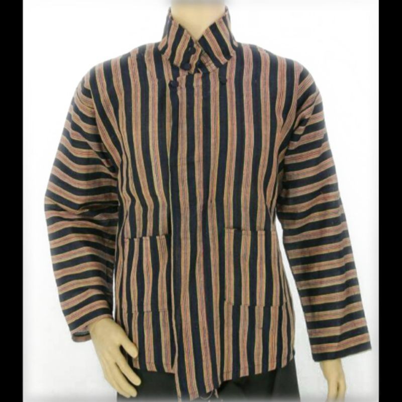 GROSIR BAJU LURIK baju surjan baju tradisional sunan Kalijaga Lurik