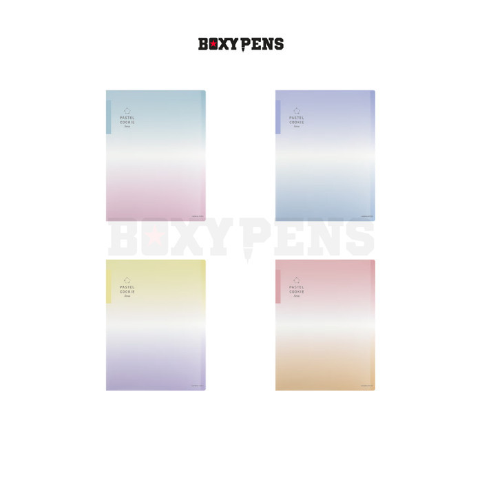 

Kokuyo Pastel Cookie Clear Book Binder - A5, BB