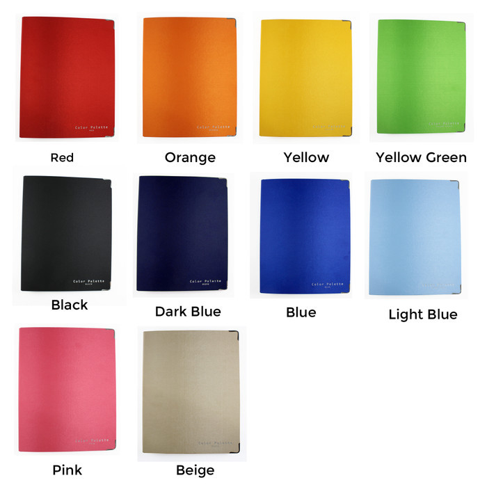 

Binder Notebook Color Palette A5 - Blue