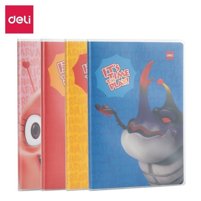 

Deli Notebook Diary A5 EVA Cover Buku Tulis Deli A5 Motif Larva EN304