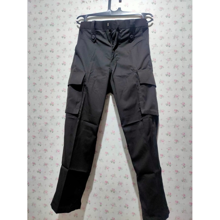 celana pdl polri terbaru - asli jatah polri - M BS