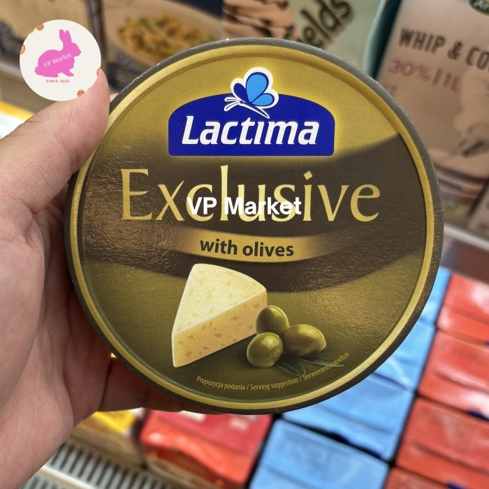 

Keju Lactima Exclusive With Olives 140g