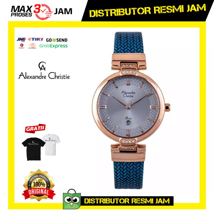 Jam Tangan Wanita Alexandre Christie AC2757LD AC2757 Garansi Resmi Ori