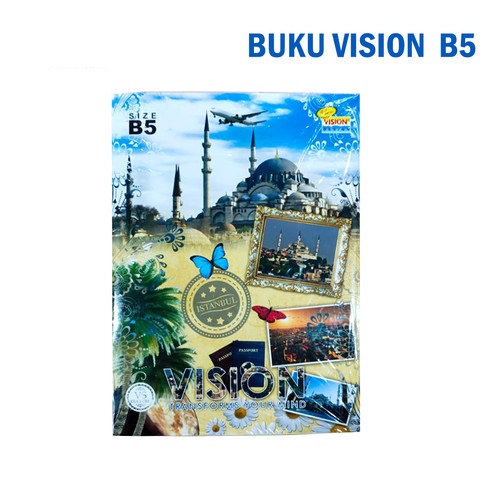 

VISION BUKU TULIS VISION B5 42 LEMBAR (1PAK)