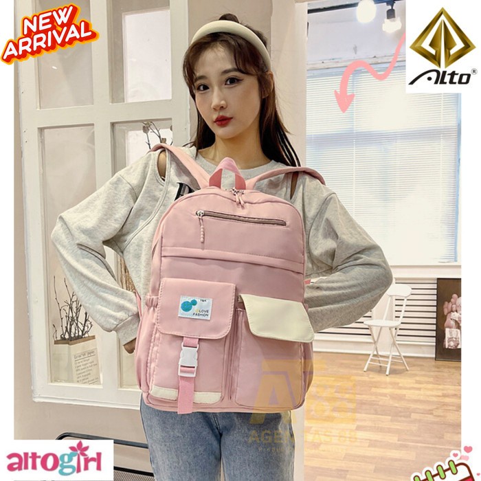TAS RANSEL ANAK SEKOLAH PEREMPUAN SD SMP SMA ALTO KOREA ALTO GIRL 07