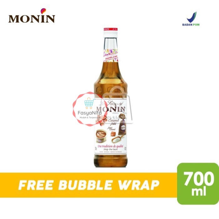 

Salted Caramel Syrup Monin / Sirup Monin [Botol 700 ml] - FasyAnita Mart Denpasar