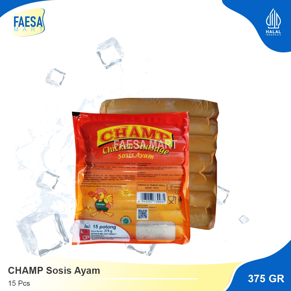 

CHAMP Sosis Ayam 375gr