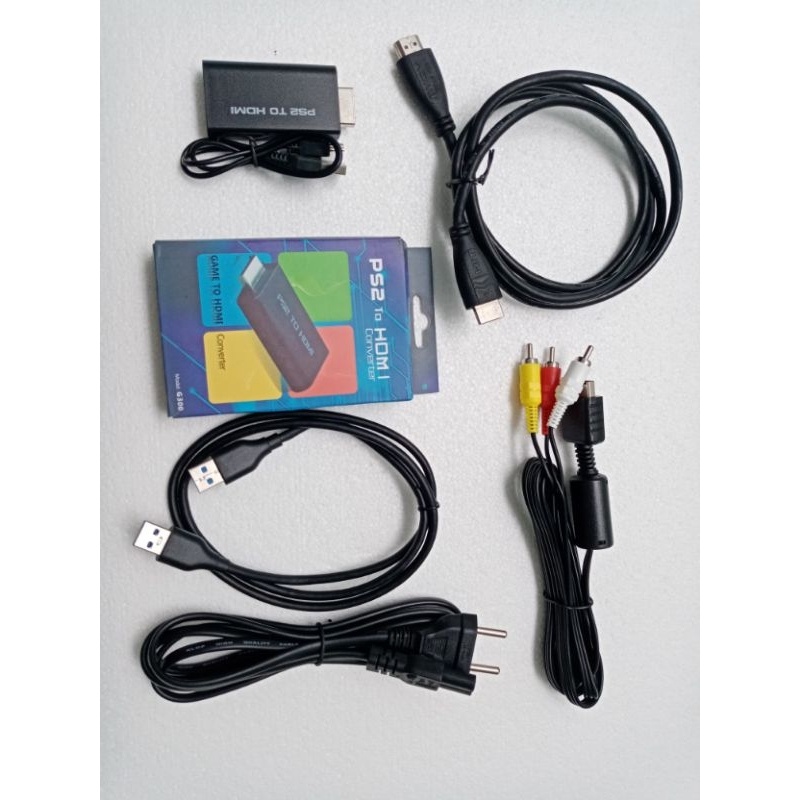 Kabel ps ke tv / konverter hdmi ps2/kabel hdmi/kqbel usb 3.0 PS2 TO HDMI