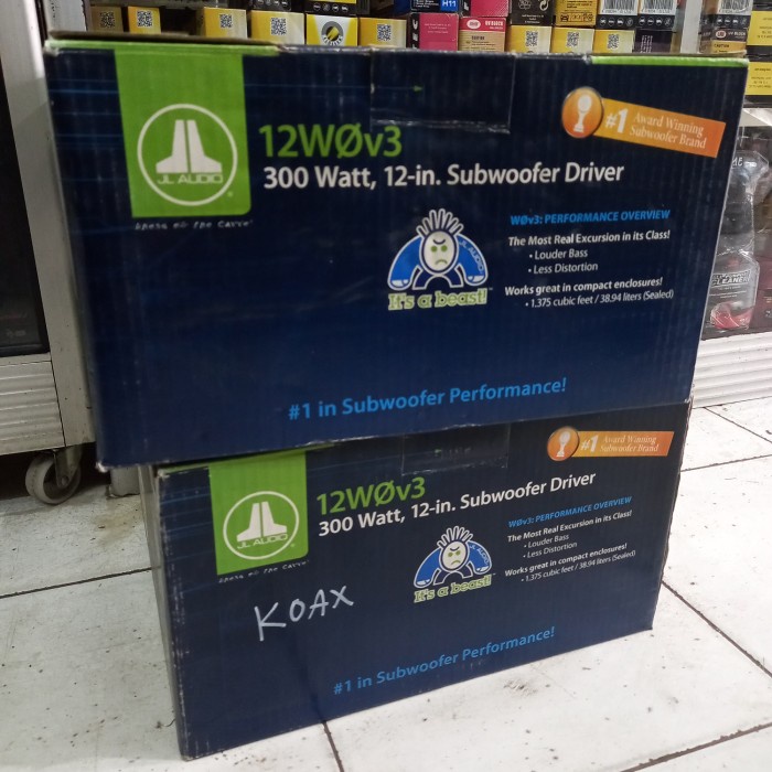 Subwoofer/Speaker Bass JL AUDIO WØ V3 12 INCH