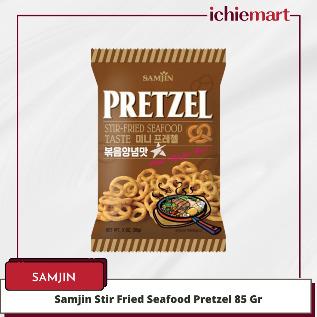 

Samjin Stir Fried Seafood Pretzel 85 Gr