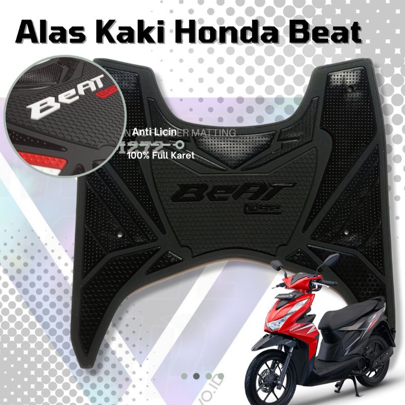 Karpet Motor Beat / Karpet Beat / Alas Kaki Beat / Pijakan Alas kaki