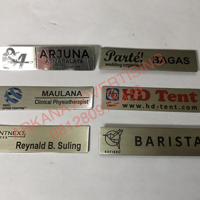 

Name Tag Stainless