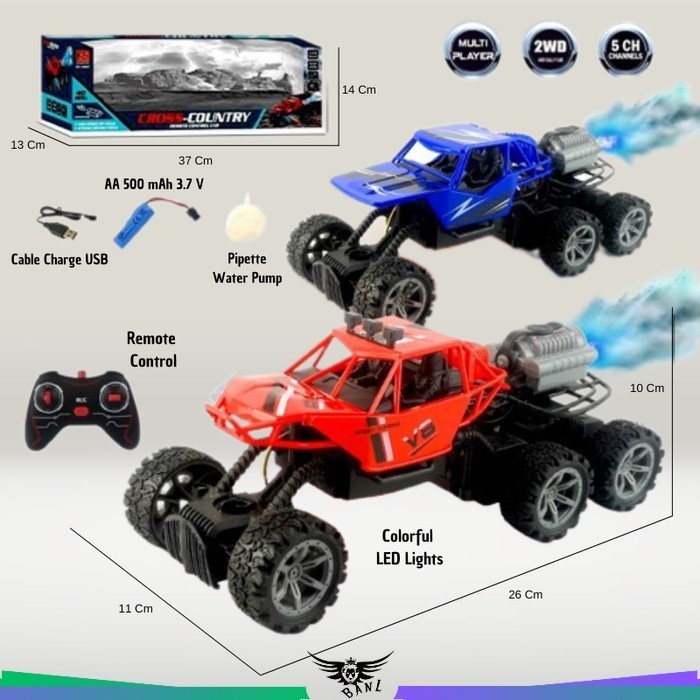 RC Rock Crawler Offroad Buggy Mainan Anak Mobil Remote Control